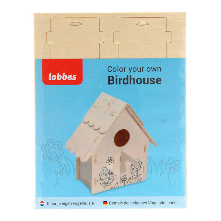 Machen Sie Ihr eigenes Holzvogelhaus, Variation B