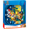 Pfotenpatrouillenwanduhr 25 cm blau