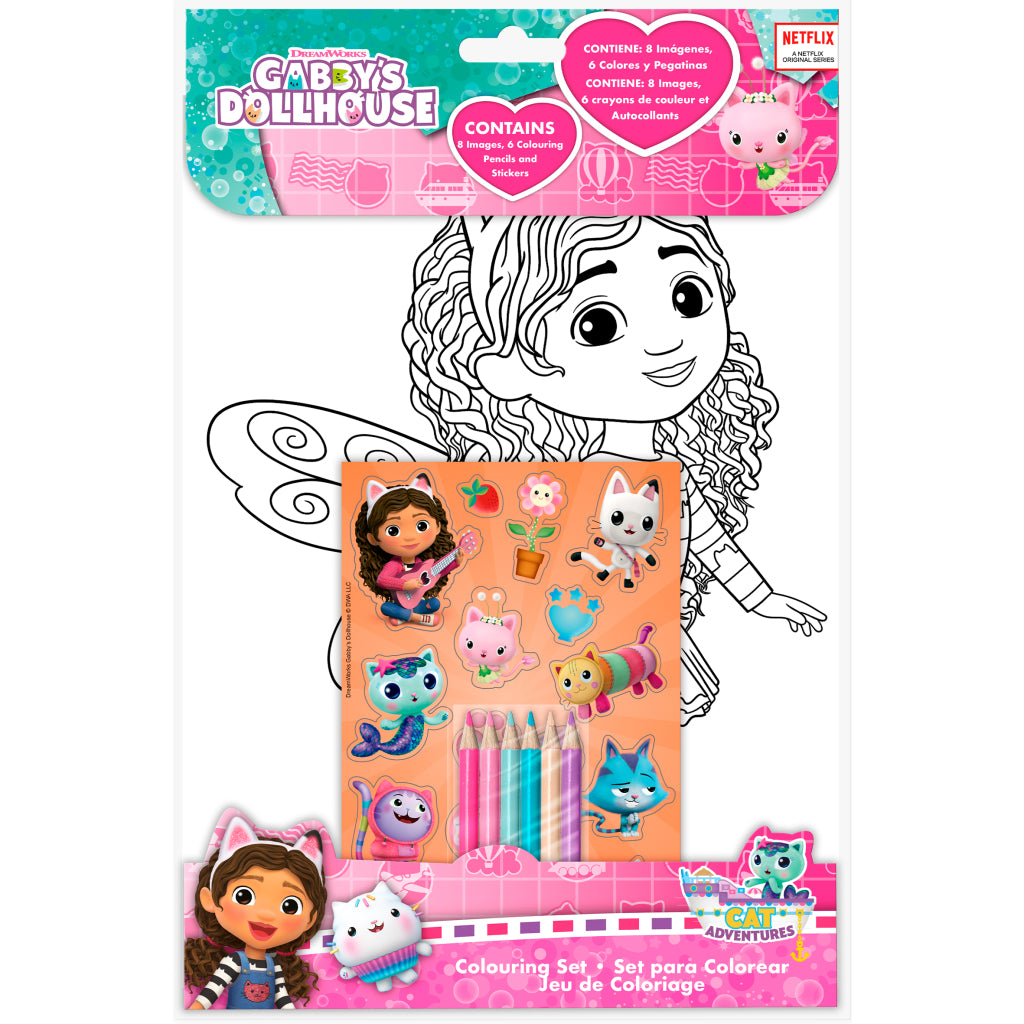 Gabbys Puppenhaus, Gabbys Puppenhaus-Malset
