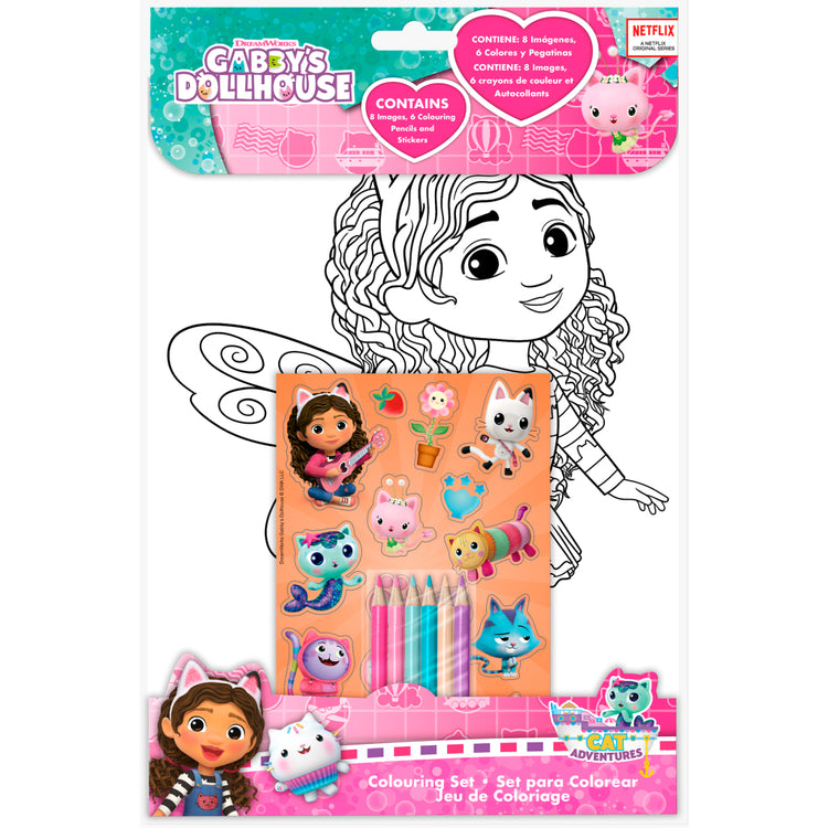 Gabbys Puppenhaus, Gabbys Puppenhaus-Malset