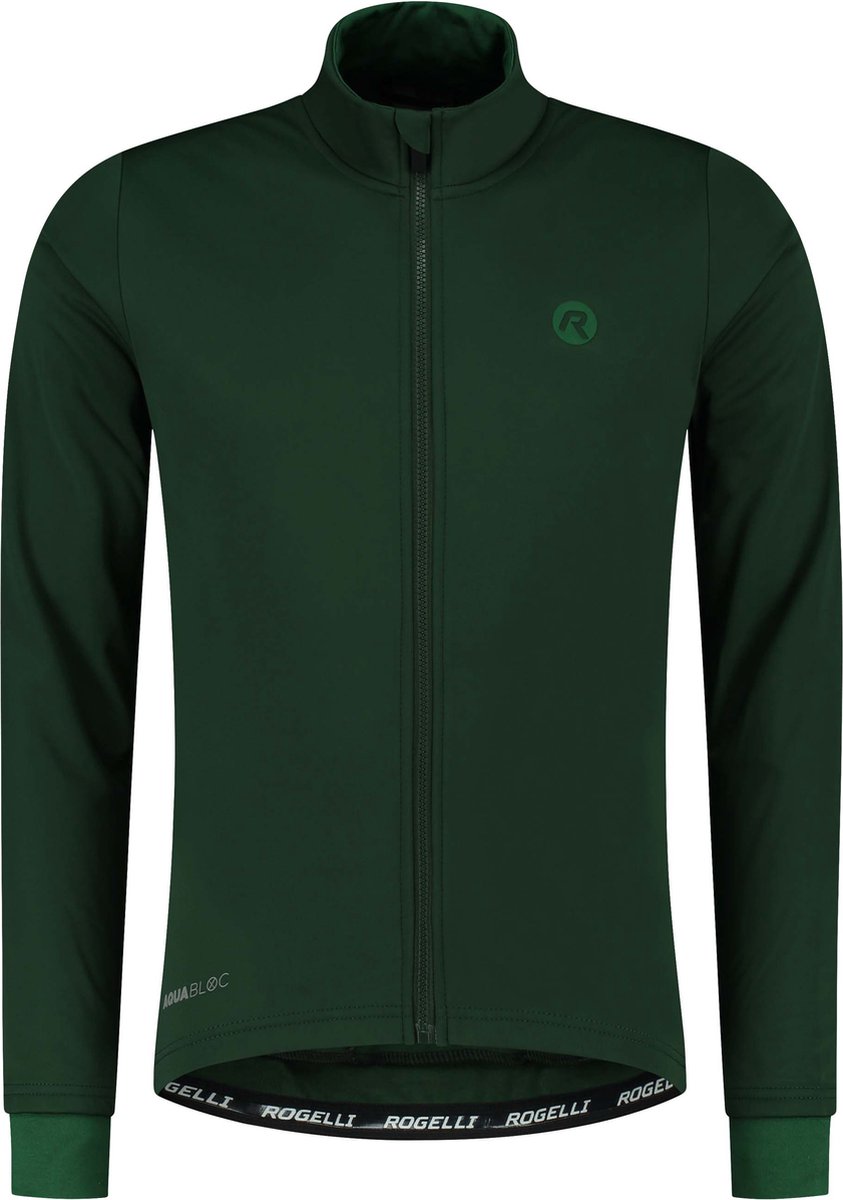 Rogelli Essential Fahrradjacke Winter Herren - Armeegrün - S