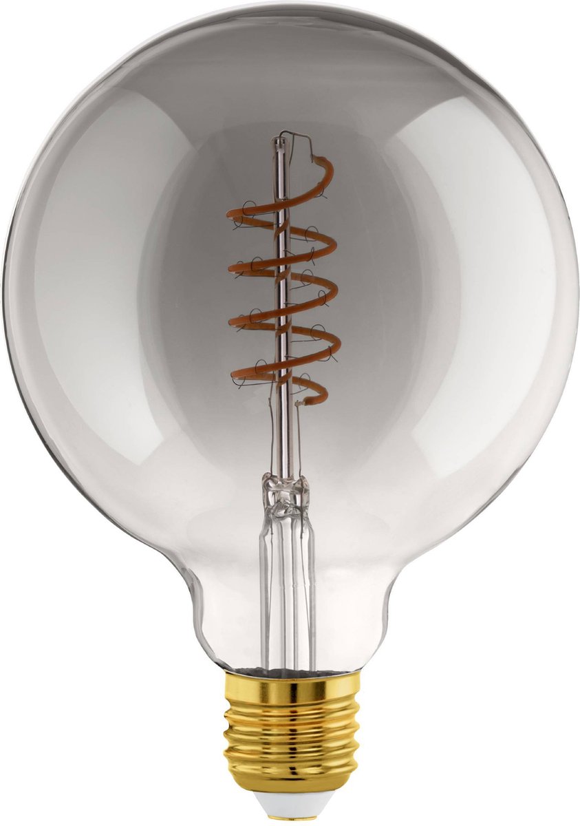 Eglo LED-Lampe - E27 - ø 12,5 cm - G125 - Rauch - 2000k - dimmbar