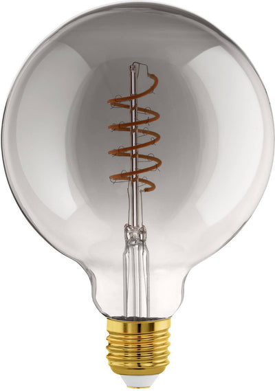 Eglo LED-Lampe - E27 - ø 12,5 cm - G125 - Rauch - 2000k - dimmbar
