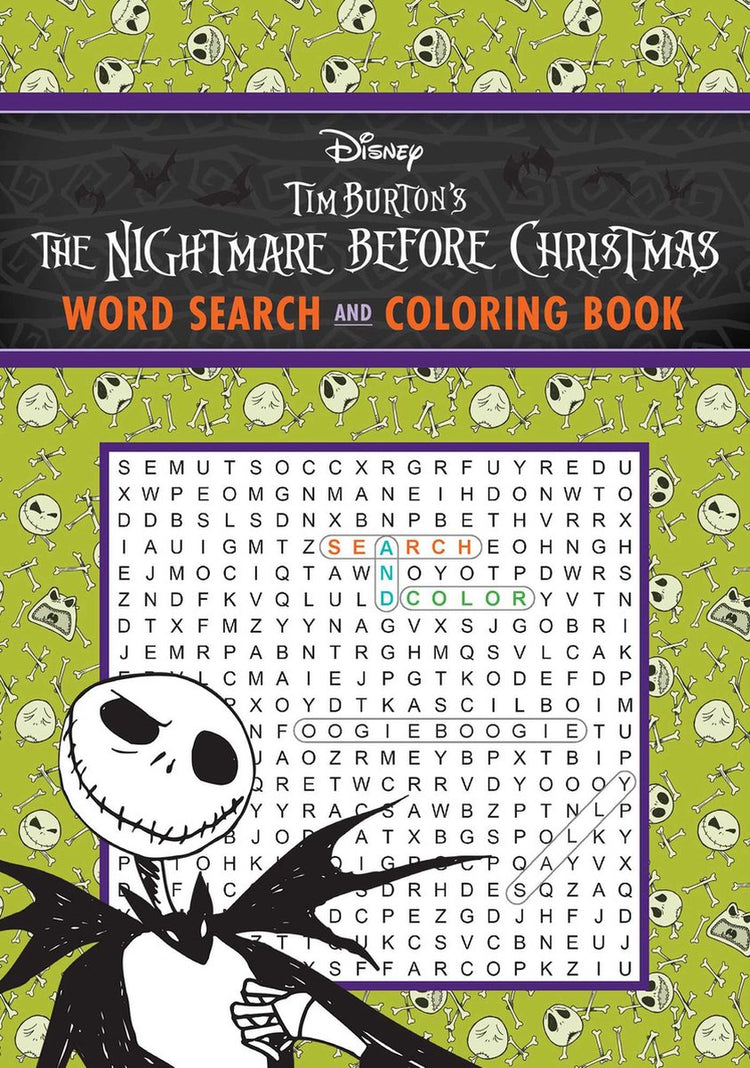 Isbn, der Albtraum vor Weihnachten, Wortsuch- und Malbuch