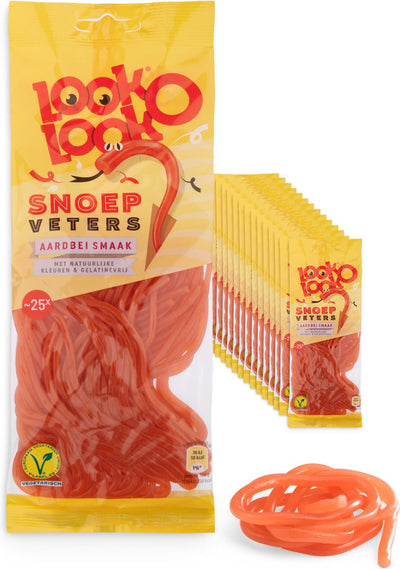 Look o Look Candy Laces Erdbeere (14x125gr)