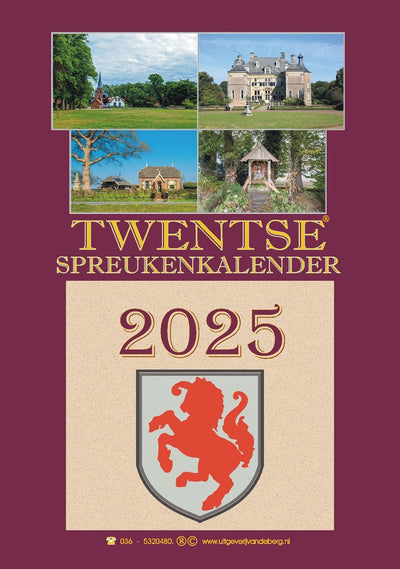 Markenloser Twentse-Zauberkalender 2025 ohne Marke