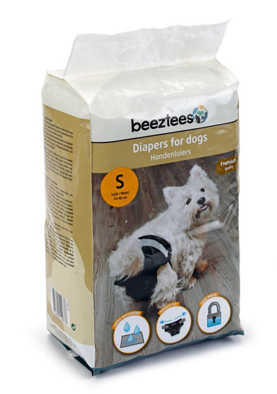 Beeztees Hundewindeln S - Wärmehose - Schwarz - 20 Stk