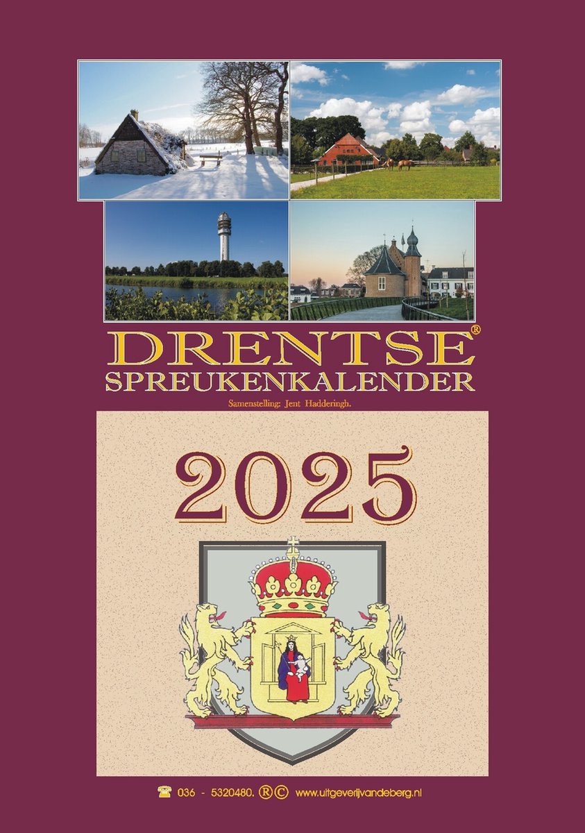 Markenloser Sans-Marque-Drentse-Zauberkalender 2025