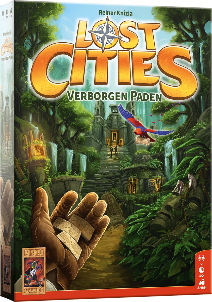 999 Games 999 Games Lost Cities Hidden Paths – Brettspiel