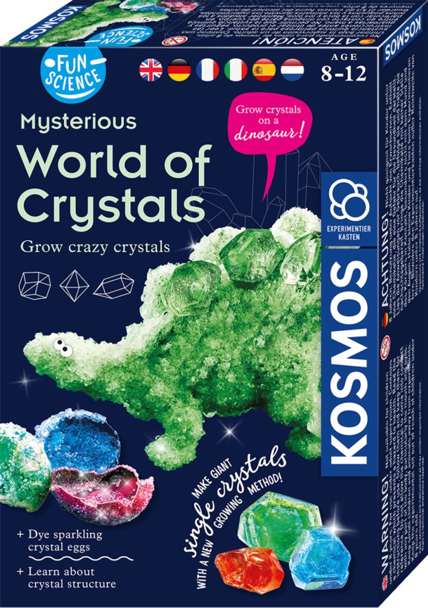 Cosmos World of Crystal Experiment Set