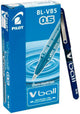Pilot Boligrafo de Tinta Líquida Roller V-Ball blau 0,3 mm (12 Stück)