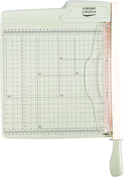 Vaessen Creative Guillotine-Papierschneider – 30,5 x 30,5 cm – Minze