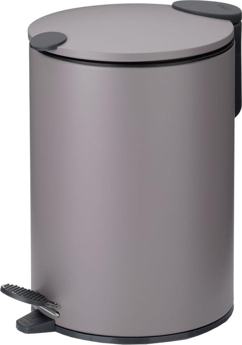 Kela Tretabfalleimer, 3 l, hellgrau - | matt