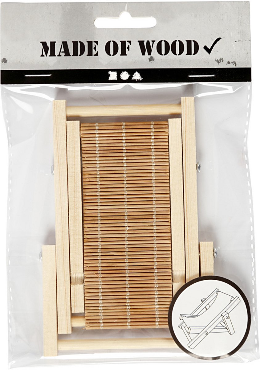 Creativ Company Wooden Mini Beach Stuhl