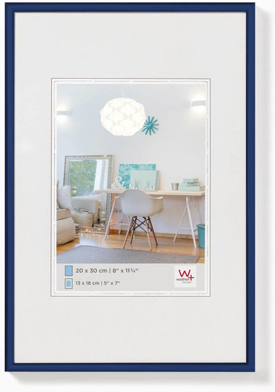 Walther New Lifestyle - Kunststoffrahmen - Fotogröße 40x60 cm - Blau