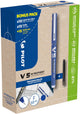 Pilot hi-tecpoint v5, 10 Rollen + 30 Minen, fein, blau