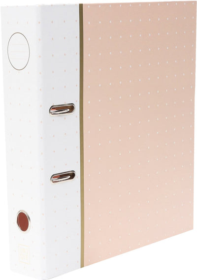 Ancor-Binder Unique A4 2r 8cm Punkte rosa – an-121810-c
