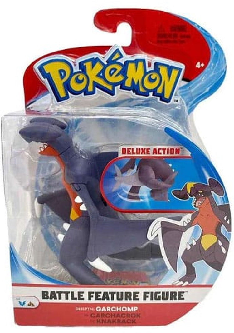 Jazwares Pokémon Battle Feature Figure Garchomp 11 cm große Actionfigur