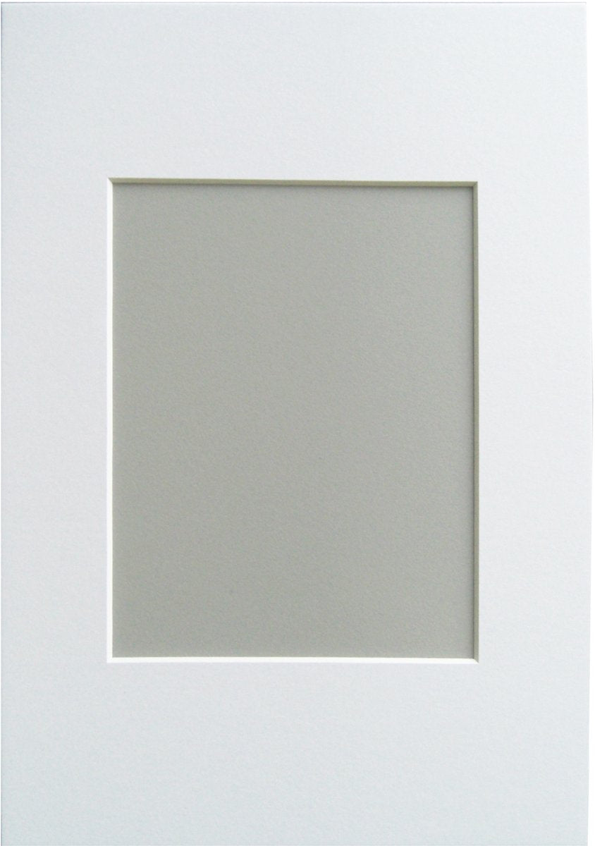 Walther pa041w Passepartout - Rahmengröße 30x40 cm - Bildgröße 20x30 cm - Schneeweiß