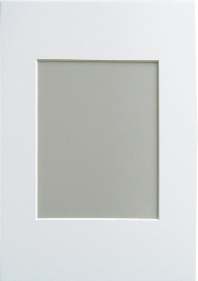 Walther pa041w Passepartout - Rahmengröße 30x40 cm - Bildgröße 20x30 cm - Schneeweiß