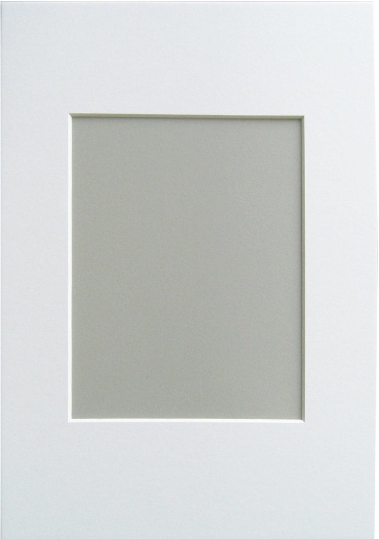 Walther pa041w Passepartout - Rahmengröße 30x40 cm - Bildgröße 20x30 cm - Schneeweiß