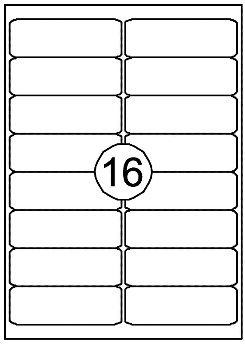Markenlose Druckeretiketten ohne Marke, 99,1 mm x 33,9 mm