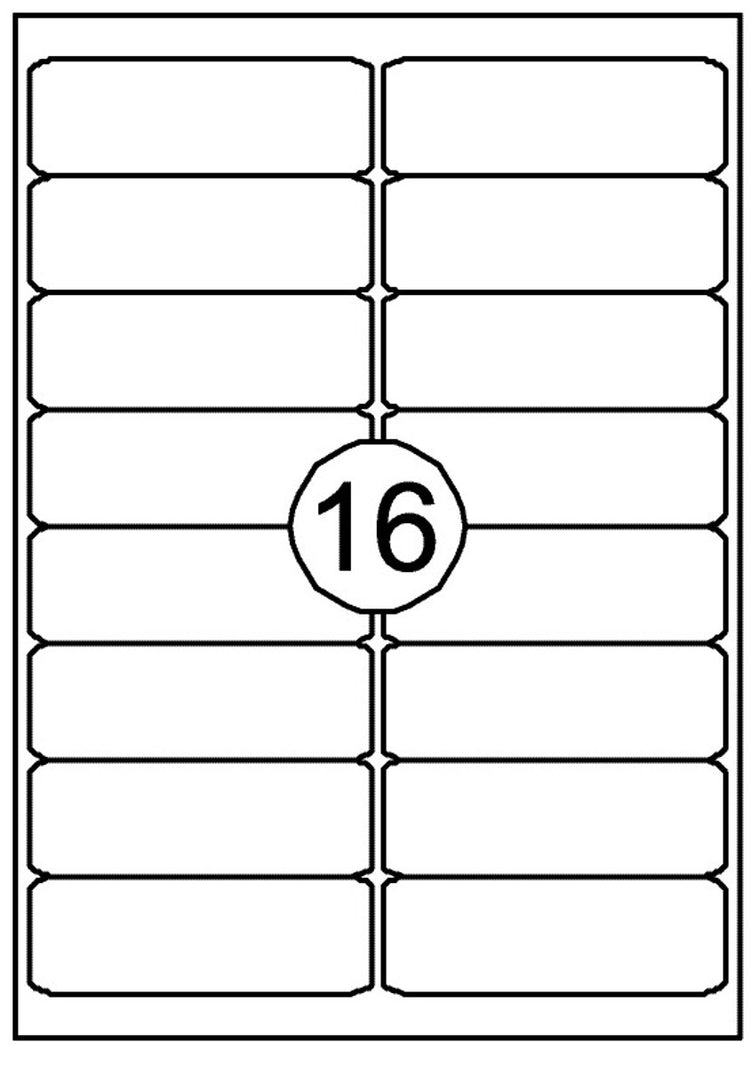 Markenlose Druckeretiketten ohne Marke, 99,1 mm x 33,9 mm