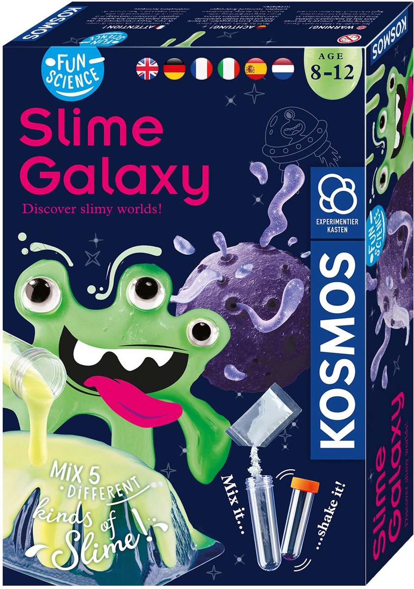 Kosmos -Experiment mit außerirdischem Schleim