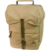 Grönlands Single Fahrradbeutel Leinwand fahren 20 Liter 30 x 37 x 17 cm Kamel - afbeelding 1