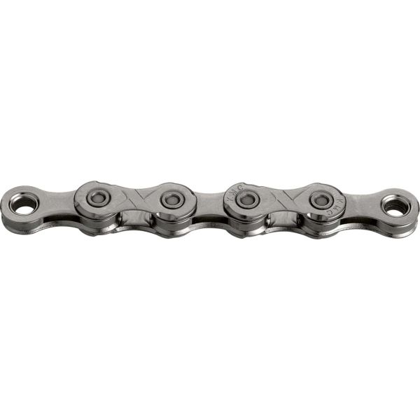KMC X10 Fahrradkette, 1 2x11 128, 114 Glieder, grau