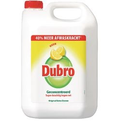 Dubro Geschirrspülmittel extra Zitrone (5 Liter)
