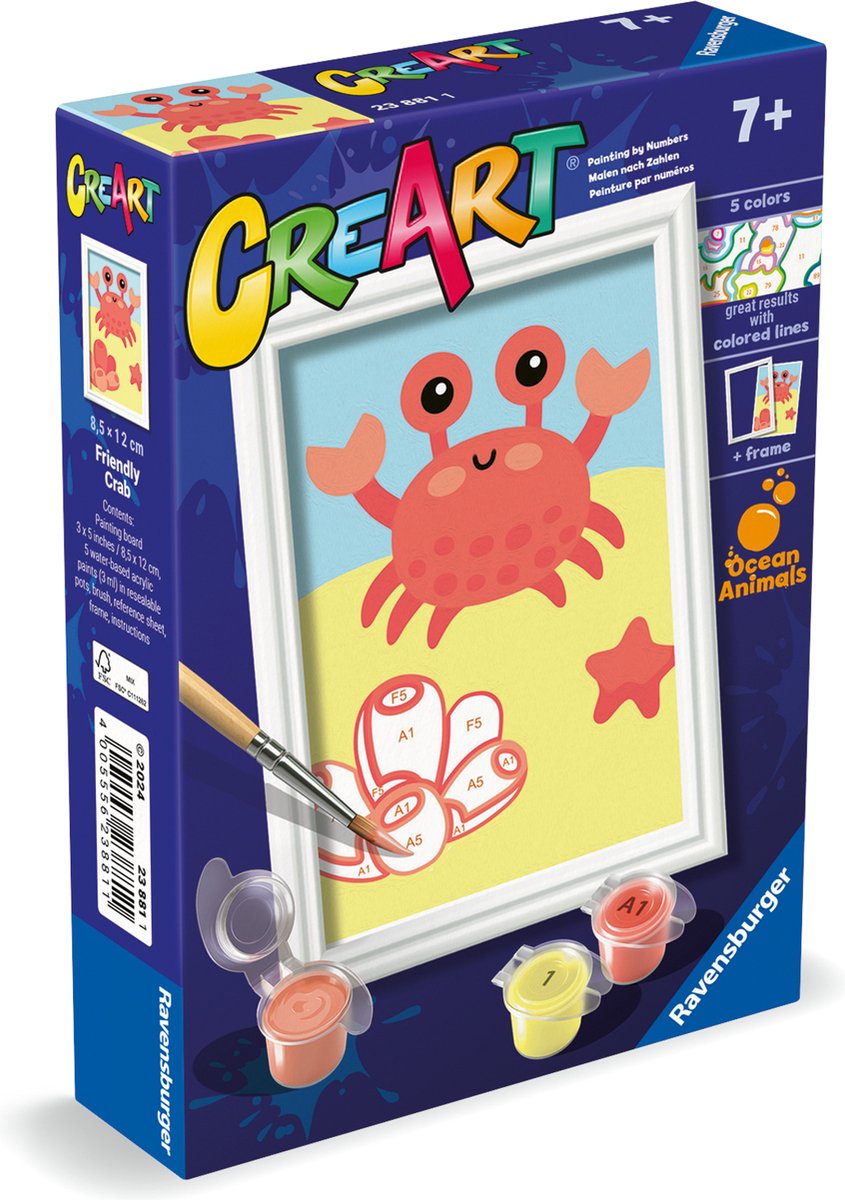 Ravensburger Creart Painting über Song Trendy Crab