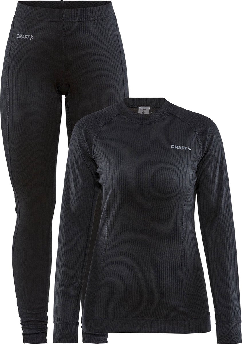 Craft Core Dry Baselayer Thermoset Damen – Schwarz – Größe M