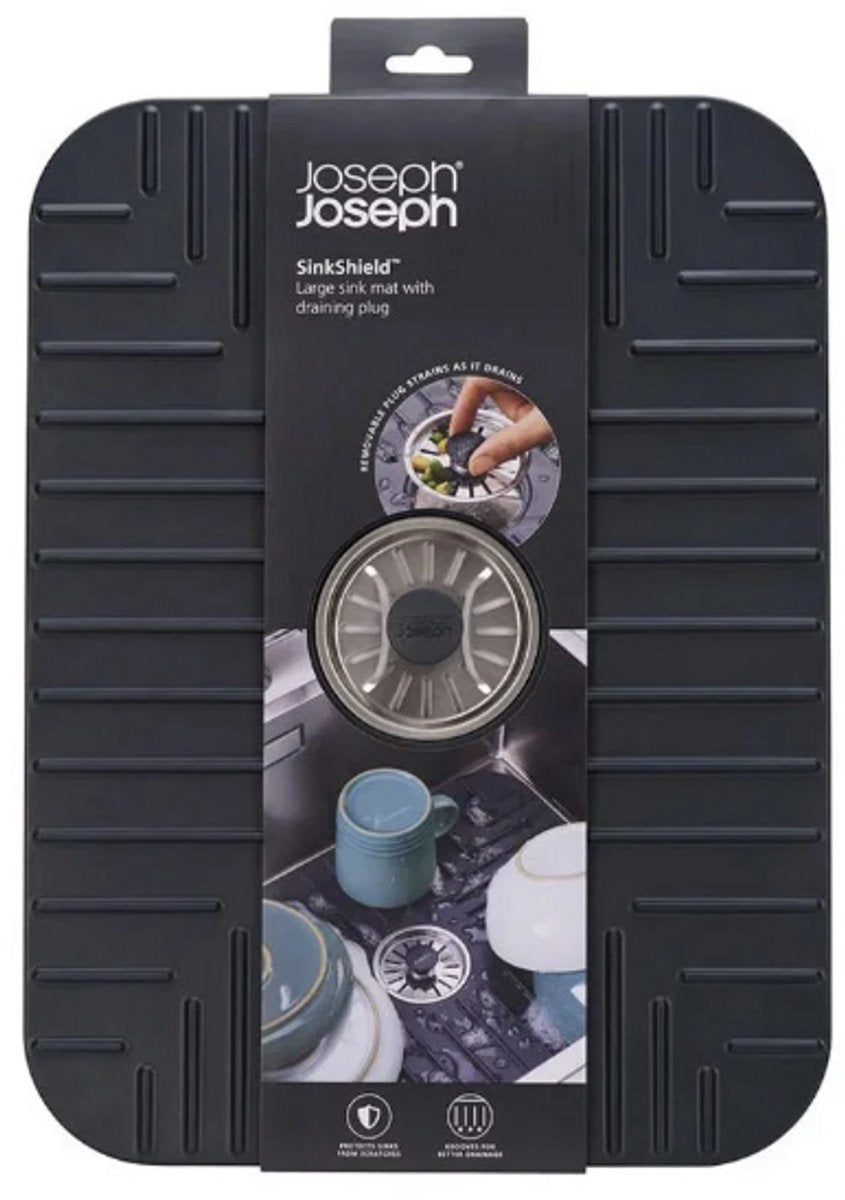 Joseph Joseph Sinkshield™ Spülbeckenschutz – Grau – Groß