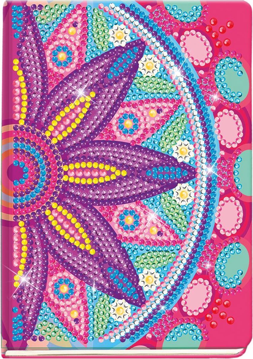 Totum Diamond Malerei Tagebuch Blume Mandala Pink