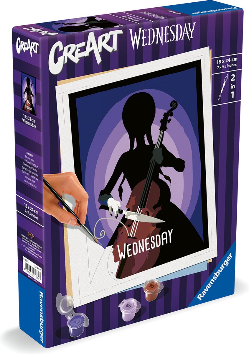 Ravensburger Creart Mittwoch – Malen nach Zahlen