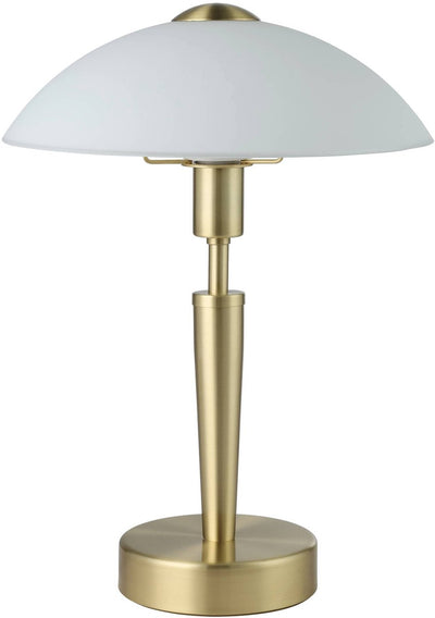 Eglo Solo 1 - Tischleuchte - E14 - ø26 cm - Gold, Weiß