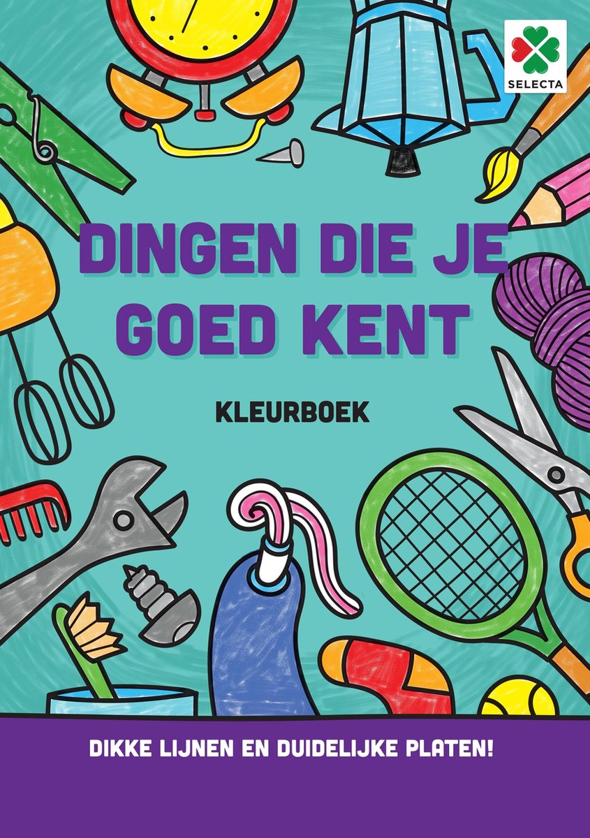 Selecta -Dinge, die Sie gut kennen, Malbücher