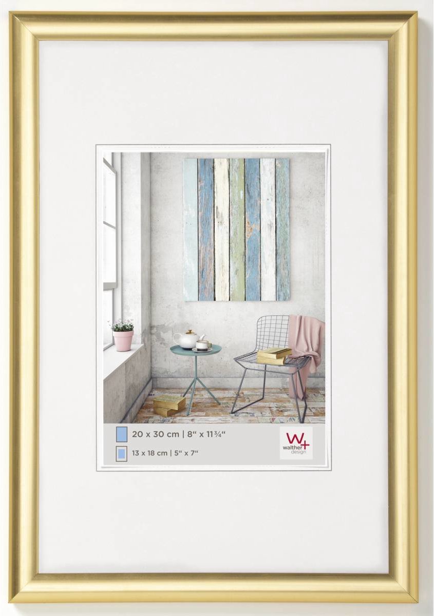 Walther trendstyle - Kunststoffrahmen - Fotogröße 50x60 cm - Gold