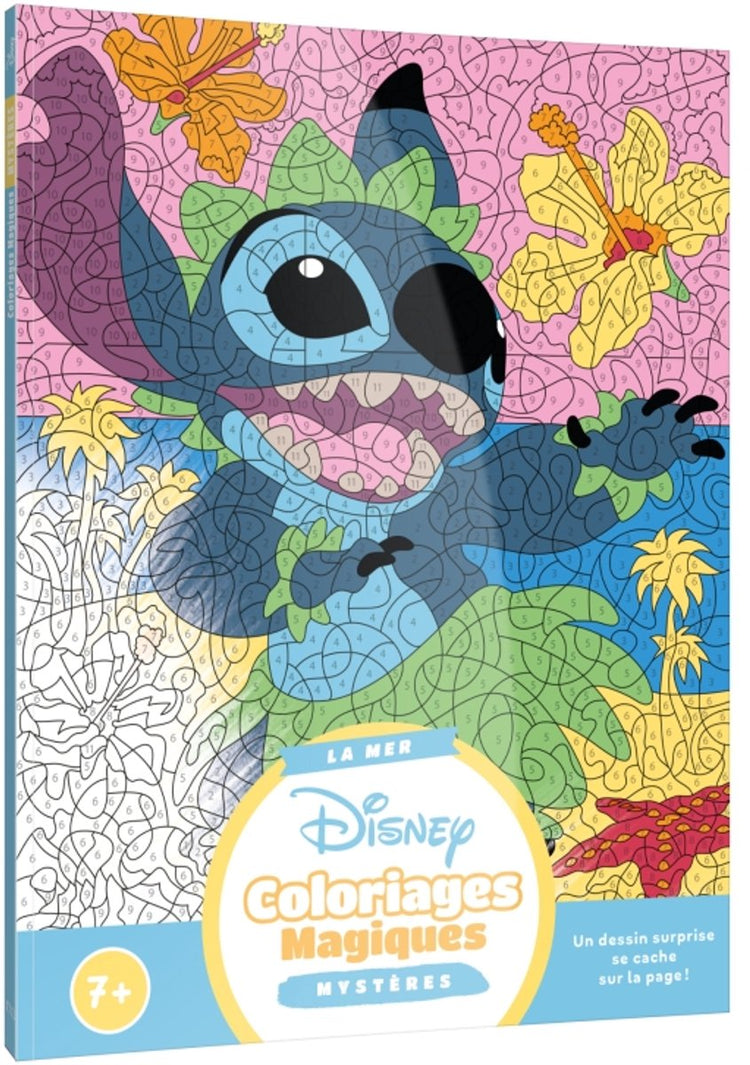 Hachette – Jugend-Disney-Malbuch „Malen nach Zahlen“ für Kinder – ab 7 Jahren – 23 Illustrationen
