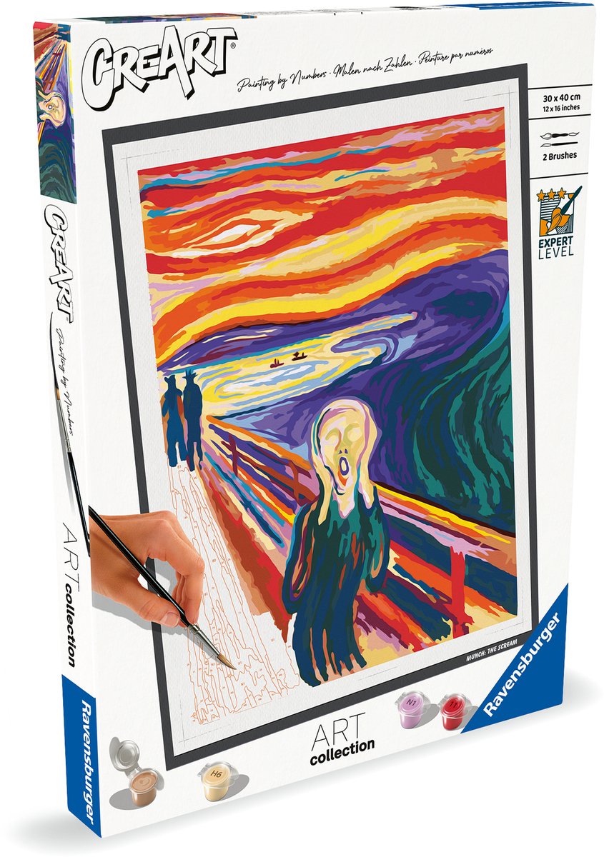 Ravensburger Creart Art Collection – Munch: The Scream