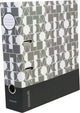 Ancor Ordner glatt A4 2r 8cm grau schwarz - an-113174-c