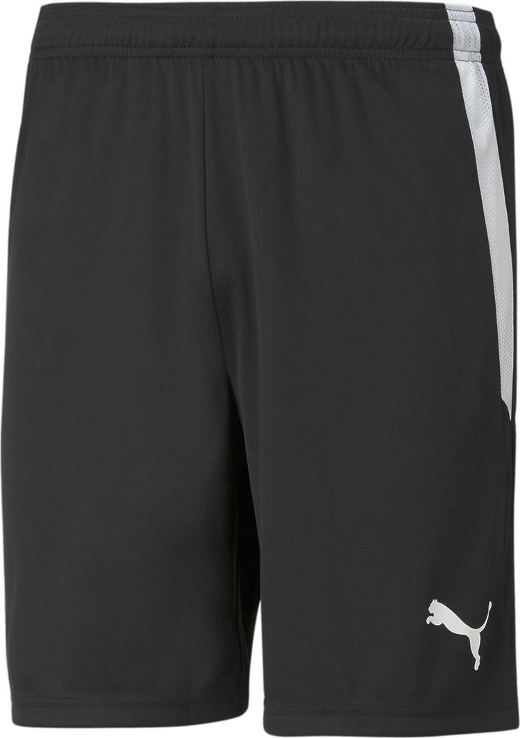 Puma Teamliga Shorts Herren Sporthose - Schwarz-Weiß