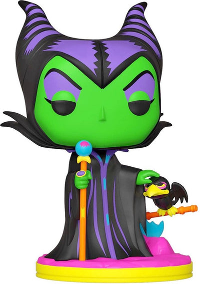 Disney Funko Cinderella Sammelfigur Schurken Pop! Maleficent Blacklight 9 cm mehrfarbig
