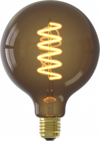 Calex LED-Lampe E27, ST64, Spiralfaden, Vintage, warmweißes Licht, dimmbar