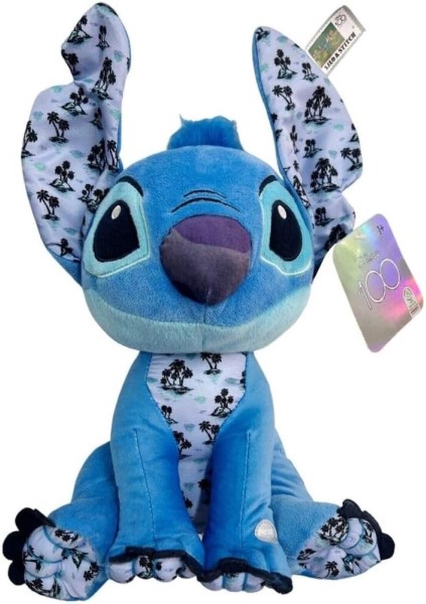 Stichplüsch zum 100-jährigen Disney-Jubiläum mit Sound, 30 cm