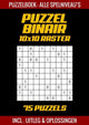 Brandless Sans Marque Puzzle Binary – Rätselbuch für alle Spielebenen – 75 Rätsel inkl. Erklärung und Lösungen – 10x10-Raster
