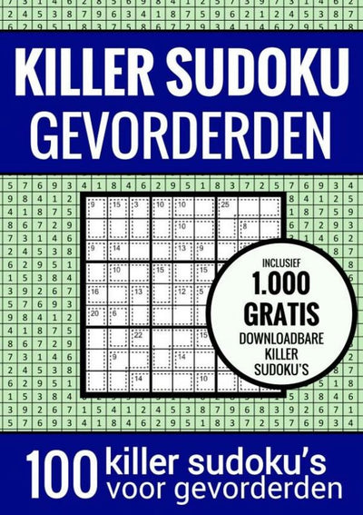 Killer-Sudoku Sudoku mittel: - Rätselbuch mit 100 Rätseln für Fortgeschrittene