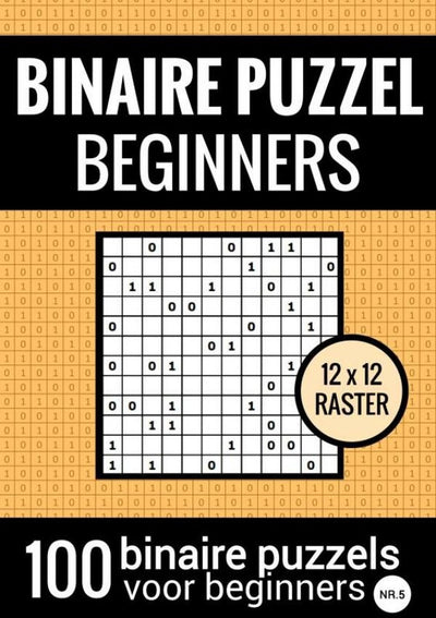 Brandless Sans Marque binäres Puzzle einfach für Anfänger – Rätselbuch mit 100 Binairos – Nr. 5