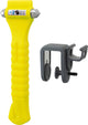 Lifehammer Sicherheitshammer - Sicherheitshammer original im Dunkeln leuchtend - Notfallhammer - Gelb